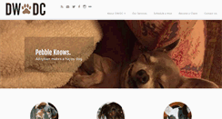 Desktop Screenshot of dogwalkingdc.com